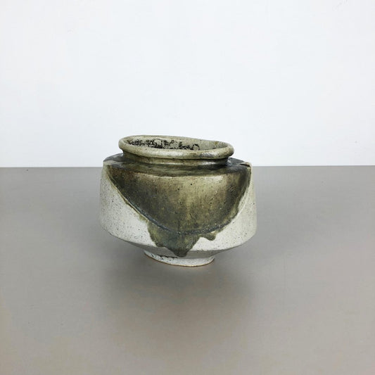 Ceramic Studio Pottery Object Vase by Bruno and Ingeborg Asshoff, Germany, 1960s