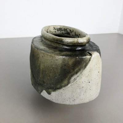 Ceramic Studio Pottery Object Vase by Bruno and Ingeborg Asshoff, Germany, 1960s-QZ-1052935