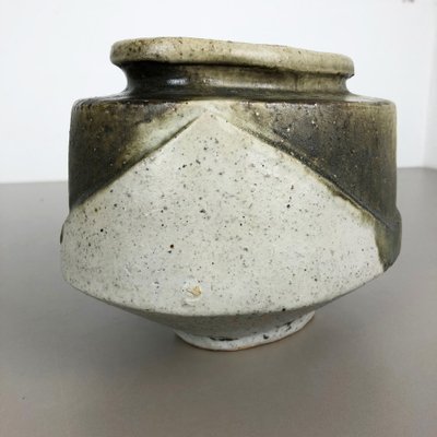 Ceramic Studio Pottery Object Vase by Bruno and Ingeborg Asshoff, Germany, 1960s-QZ-1052935