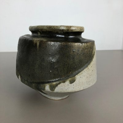 Ceramic Studio Pottery Object Vase by Bruno and Ingeborg Asshoff, Germany, 1960s-QZ-1052935