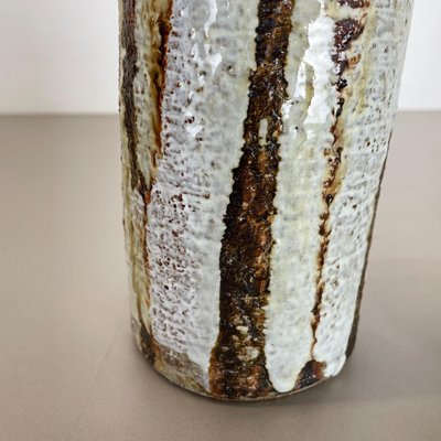 Ceramic Studio Pottery Tube Vase by Gerhard Liebenthron, Germany, 1970s, Set of 2-QZ-1114584