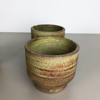 Ceramic Studio Pottery Vase by Piet Knepper for Mobach, Netherlands, 1970, Set of 3-QZ-1134702