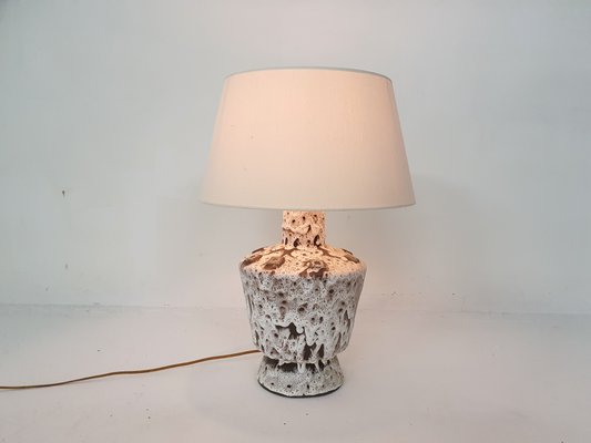 Ceramic Table Lamp Attributed to West Germany, 1960s-ZO-1271755