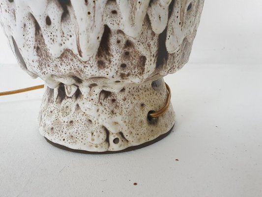 Ceramic Table Lamp Attributed to West Germany, 1960s-ZO-1271755