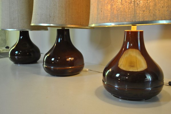 Ceramic Table Lamp from Ferlaro, 1960s-JQO-675444