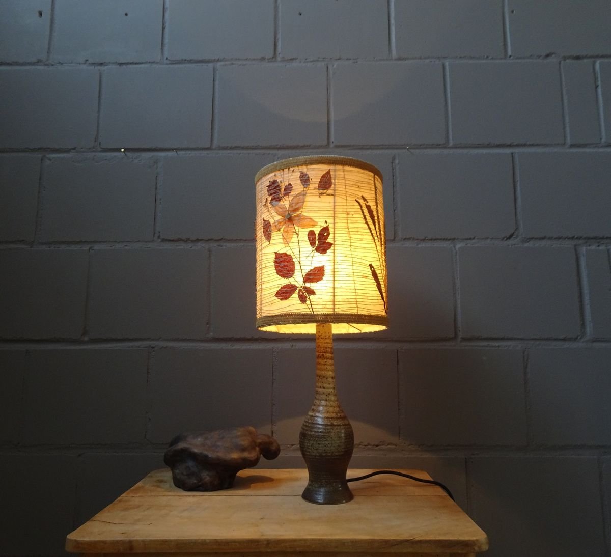 Ceramic Table Lamp from Jean Tessier Atelier du Cep, 1960s