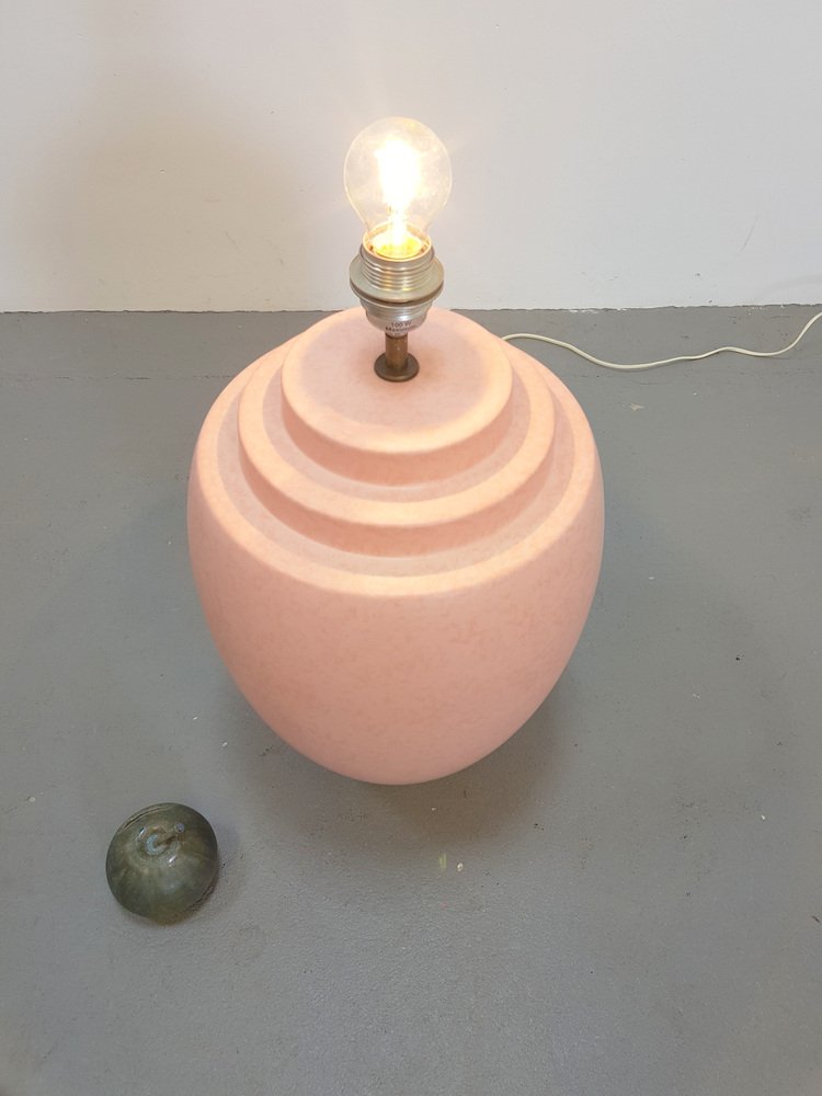 Ceramic Table Lamp from Kostka, France, 1970s