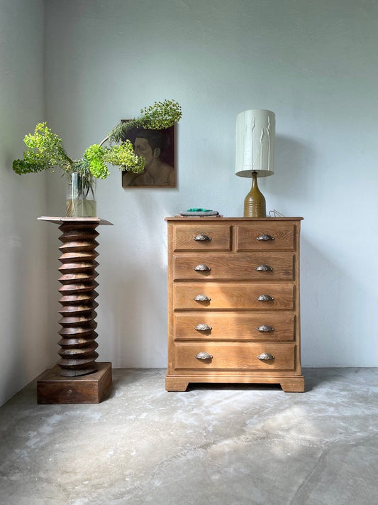 Ceramic Table Lamp from Poteries Du Marias, 1950s