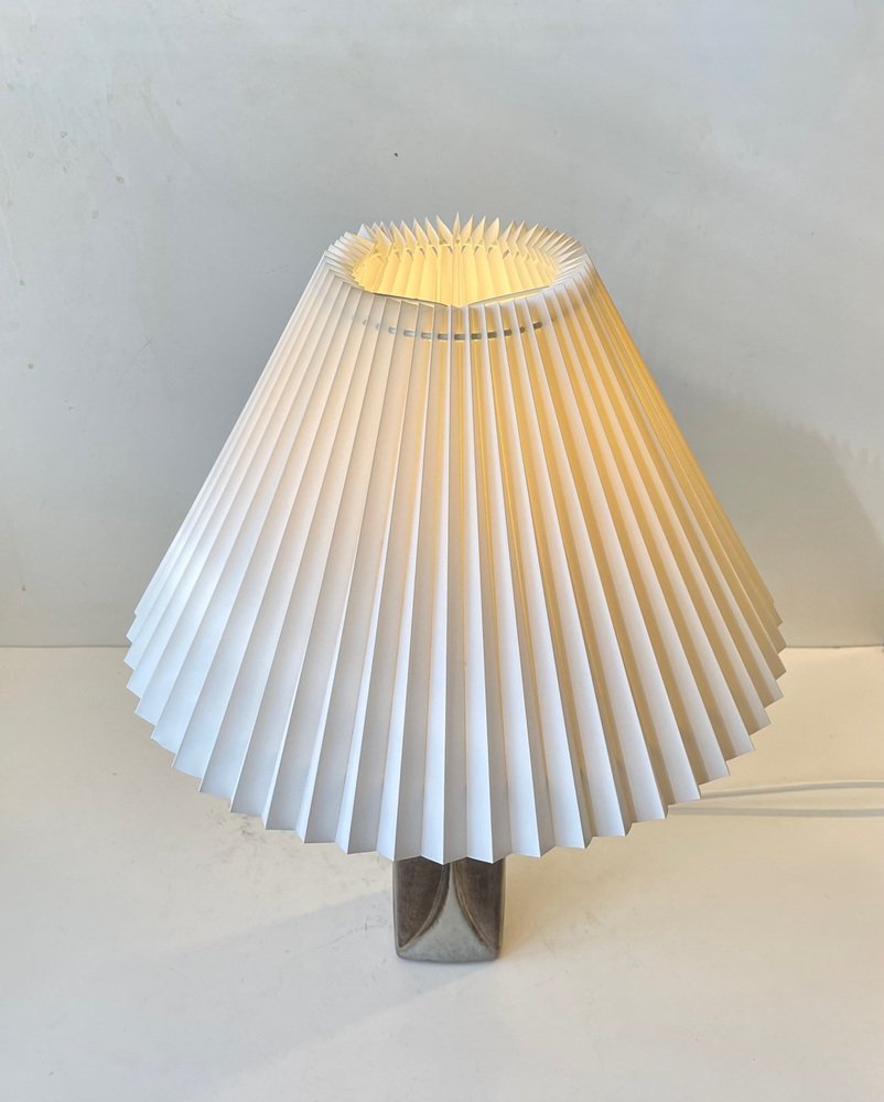 Ceramic Table Lamp With Leaves by Marianne Starck for Michael Andersen & Søn, 1970s