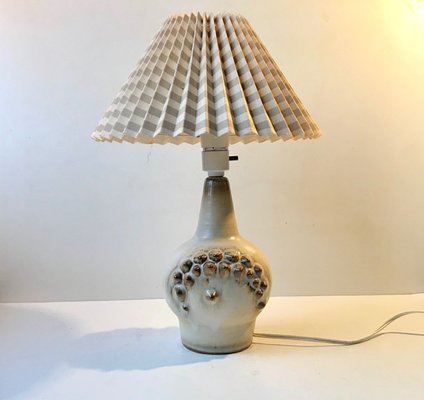 Ceramic Table Lamp with Spikes by Einar Johansen for Søholm, 1960s-LCR-899960