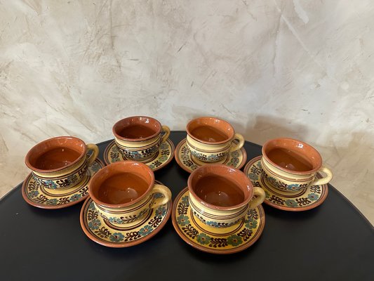 Ceramic Tea Service, 1970, Set of 9-BFK-1725031