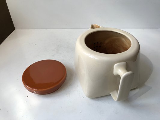 Ceramic Tea Service by Nanna Ditzel for Søholm, 1970s, Set of 6-LCR-955483