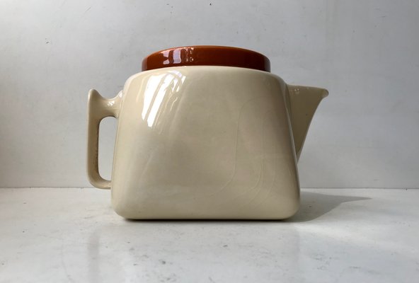 Ceramic Tea Service by Nanna Ditzel for Søholm, 1970s, Set of 6-LCR-955483