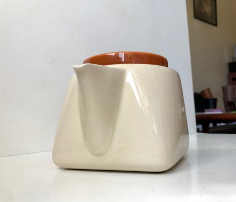 Ceramic Tea Service by Nanna Ditzel for Søholm, 1970s, Set of 6-LCR-955483