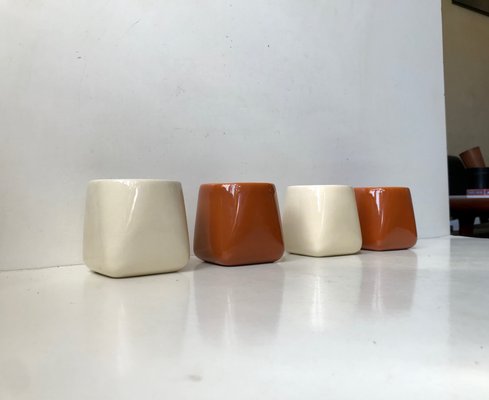 Ceramic Tea Service by Nanna Ditzel for Søholm, 1970s, Set of 6-LCR-955483