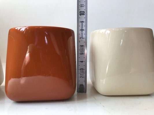 Ceramic Tea Service by Nanna Ditzel for Søholm, 1970s, Set of 9-LCR-975985