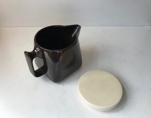 Ceramic Tea Service by Nanna Ditzel for Søholm, 1970s, Set of 9-LCR-975985