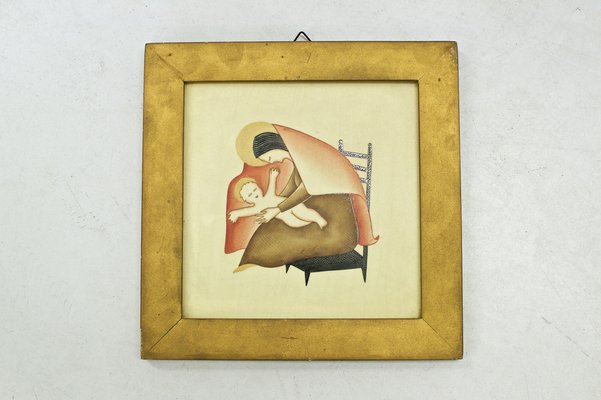 Ceramic Tile by Gio Ponti for San Cristoforo, 1930s-PM-1821835