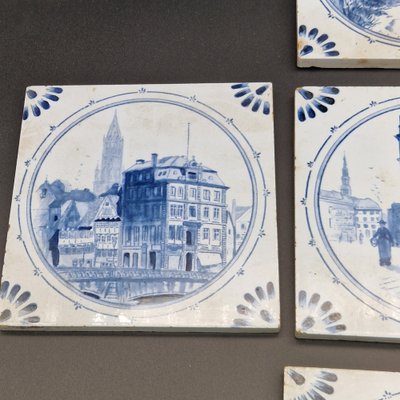 Ceramic Tiles from Villeroy & Boch, 1900s, Set of 7-WK-1718650