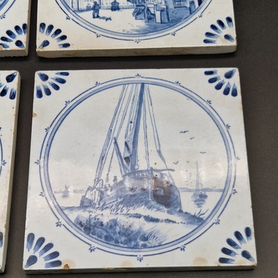 Ceramic Tiles from Villeroy & Boch, 1900s, Set of 7-WK-1718650