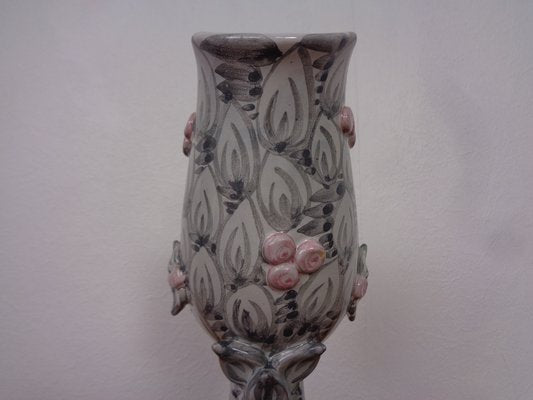 Ceramic Titania Vase by Bjørn Wiinblad for Illums Bolighus, 1960s-RDW-1790051