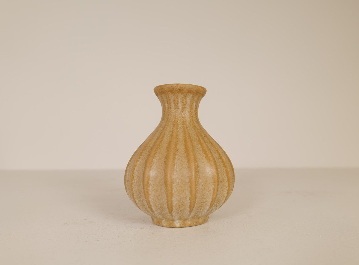 Ceramic Topas Vase by Ewald Dahlskog for Bo Fajans, Sweden, 1940s