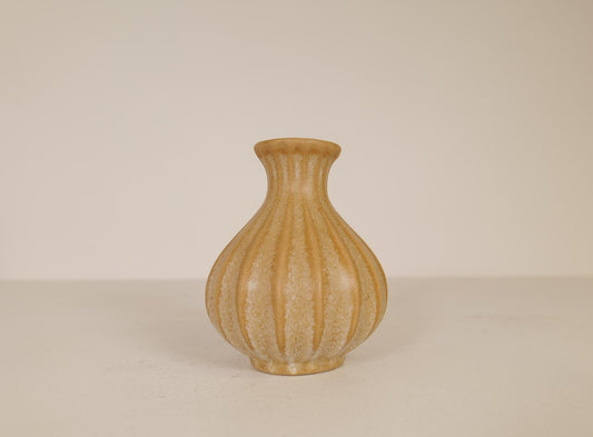 Ceramic Topas Vase by Ewald Dahlskog for Bo Fajans, Sweden, 1940s