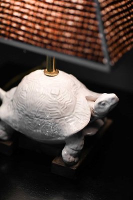 Ceramic Turtle Table Lamp by Zaccagnini, 1970s-MNF-1311241