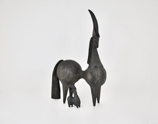 Ceramic Unicorn by Dominique Pouchain, 1990s-HFM-1764521