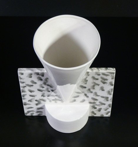 Ceramic Vase by Aldo Cibic for Igea