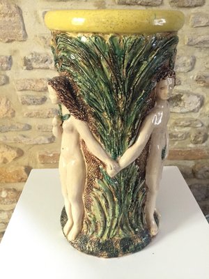 Ceramic Vase by Denise Picard, 1950s-EVQ-2041332