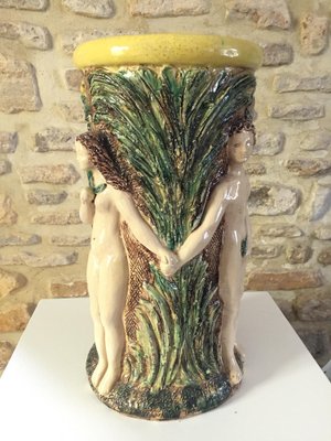 Ceramic Vase by Denise Picard, 1950s-EVQ-2041332