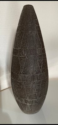 Ceramic Vase by Elsi Bourelius for Jie Gantofta, Sweden, 1960s-HFR-828039