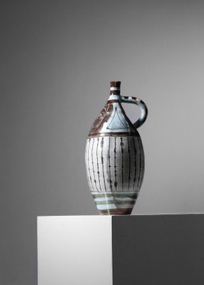 Ceramic Vase by Franco Cardinali for Vallauris, 1950s-YU-1173789