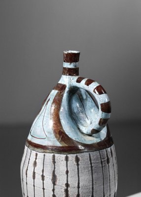 Ceramic Vase by Franco Cardinali for Vallauris, 1950s-YU-1173789