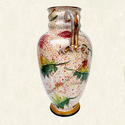 Ceramic Vase by Giulio Pagliarini, 1940s-TIT-766881