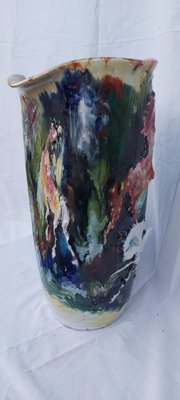 Ceramic Vase by N. Ciavardones-QLH-1142535