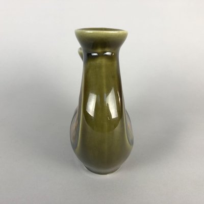 Ceramic Vase & Candle Stick by Ditmar Urbach, Czechoslovakia, 1960s, Set of 2-TZ-1028649