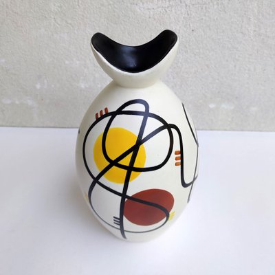 Ceramic Vase from Ceramiche Campionesi, 1950s-TIT-690148