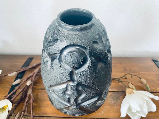 Ceramic Vase from Coperativa Oltul Miercurea-Ciuc, 1950s-PYR-1313953