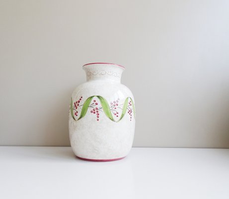 Ceramic Vase from Deruta, Italy, 1980s-BLG-1382732