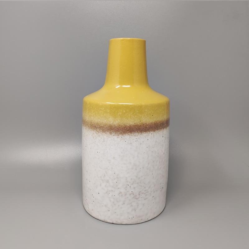 Ceramic Vase from F.lli Brambilla, Italy, 1970s