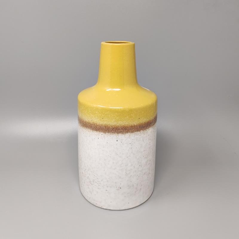 Ceramic Vase from F.lli Brambilla, Italy, 1970s