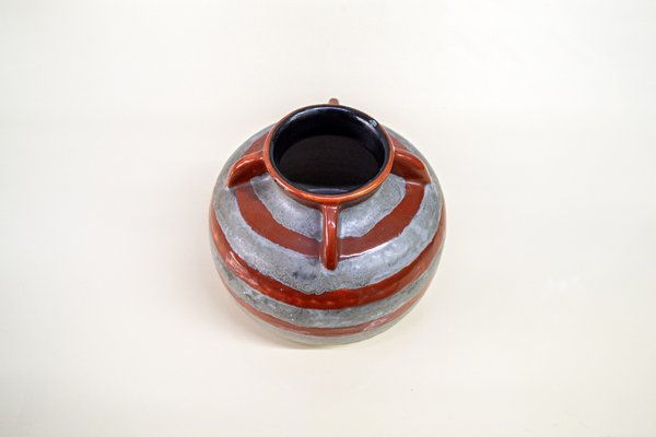 Ceramic Vase from La Fiamma, Albisola, 1940s-VCV-1801980