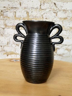 Ceramic Vase from Saint Clément, 1950s-QAV-671866