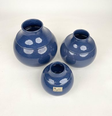 Ceramic Vases by Franco Bucci for Arte Ceramica Romana, Italy, 1970s, Set of 4-LYQ-1171305