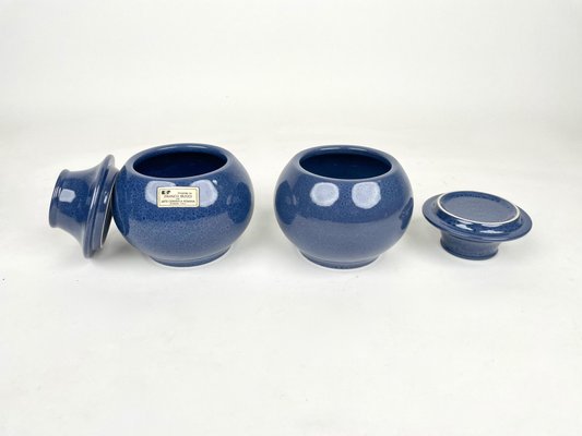 Ceramic Vases by Franco Bucci for Arte Ceramica Romana, Italy, 1970s, Set of 4-LYQ-1171305