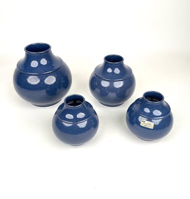 Ceramic Vases by Franco Bucci for Arte Ceramica Romana, Italy, 1970s, Set of 4-LYQ-1171305