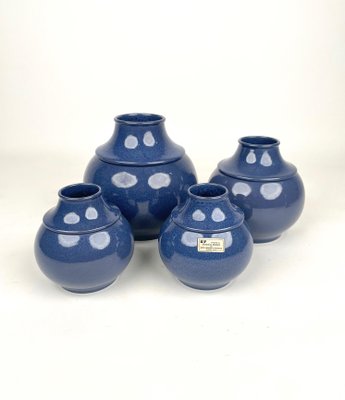 Ceramic Vases by Franco Bucci for Arte Ceramica Romana, Italy, 1970s, Set of 4-LYQ-1171305