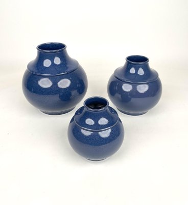 Ceramic Vases by Franco Bucci for Arte Ceramica Romana, Italy, 1970s, Set of 4-LYQ-1171305